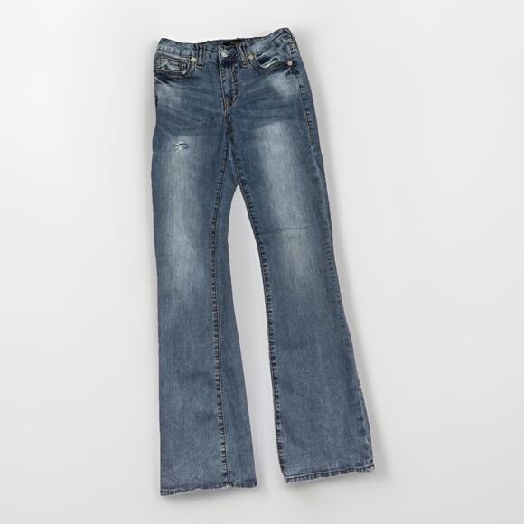 True Religion Becca Mid Rise Bootcut Jeans Women’s 28x34 Medium Wash Denim - Picture 4 of 9